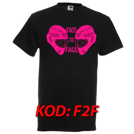 KOSZULKA Z NADRUKIEM CZARNA