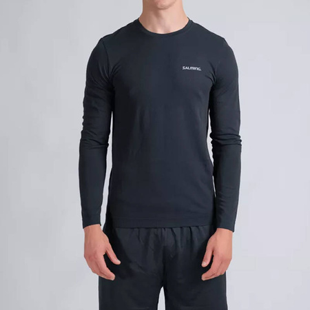 KOSZULKA SALMING SEAMLESS LS BLACK