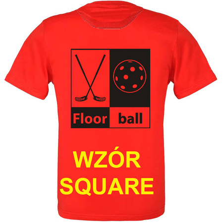 KOSZULKA Z NADRUKIEM CZERWONA