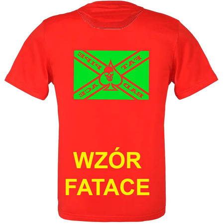 KOSZULKA Z NADRUKIEM CZERWONA