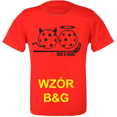 KOSZULKA Z NADRUKIEM CZERWONA