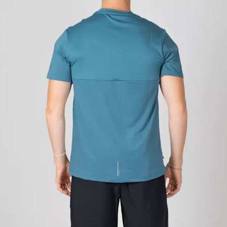 KOSZULKA SALMING ESSENTIAL BLACK TURQUOISE