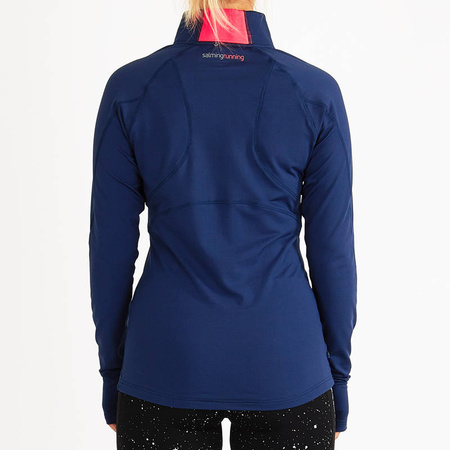 BLUZA SALMING HALFZIP BLUE