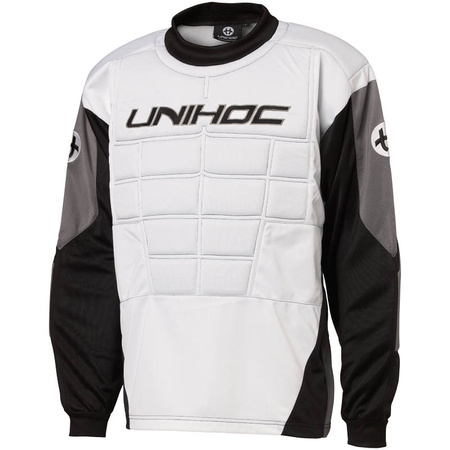 BLUZA BRAMKARSKA UNIHOC BLOCKER WHITE