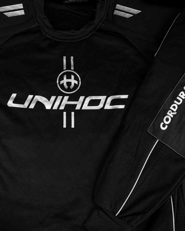 BLUZA BRAMKARSKA UNIHOC ALPHA BLACK