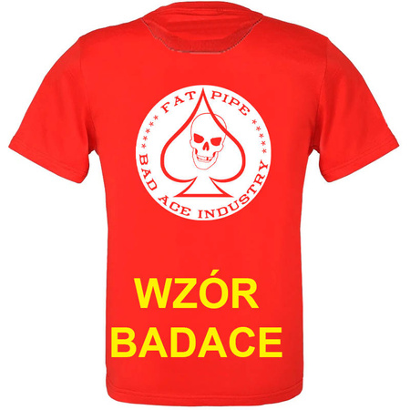 KOSZULKA Z NADRUKIEM CZERWONA