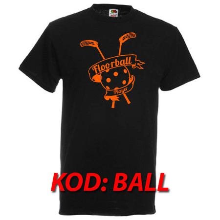 KOSZULKA Z NADRUKIEM CZARNA