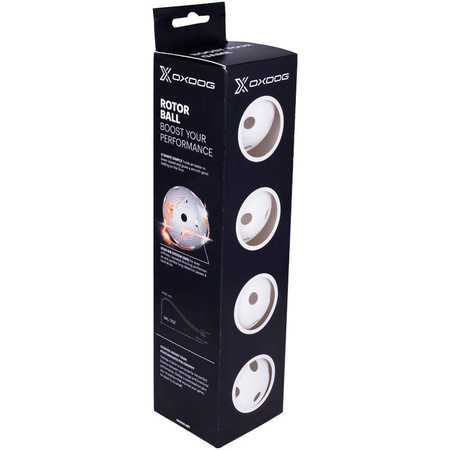 PIŁKA OXDOG ROTOR 4PACK WHITE