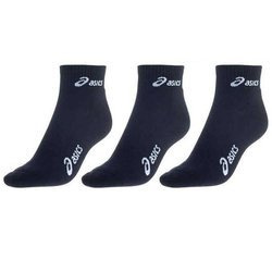 SKARPETY ASICS QUARTER BLACK