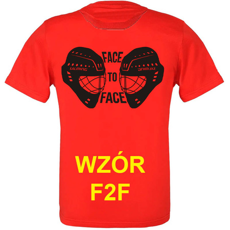 KOSZULKA Z NADRUKIEM CZERWONA
