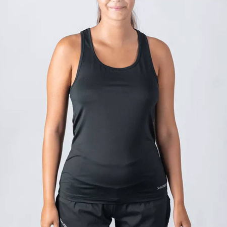 KOSZULKA SALMING ESSENTIAL SINGLET BLACK