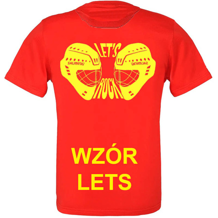 KOSZULKA Z NADRUKIEM CZERWONA