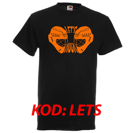 KOSZULKA Z NADRUKIEM CZARNA