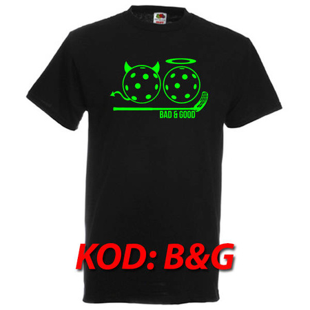 KOSZULKA Z NADRUKIEM CZARNA