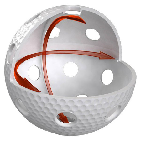 PIŁKA SALMING AERO+ 4-PACK WHITE