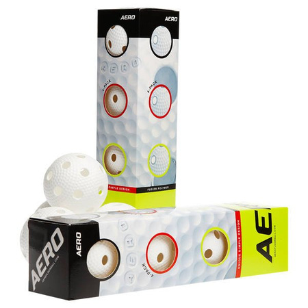 PIŁKA SALMING AERO 4-PACK WHITE