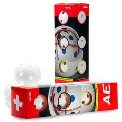 PIŁKA SALMING AERO+ 4-PACK WHITE